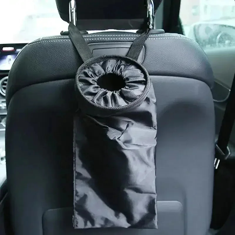 Seat Cleaner Fabric - Hanging Car Trash Bag Oxford Cloth
