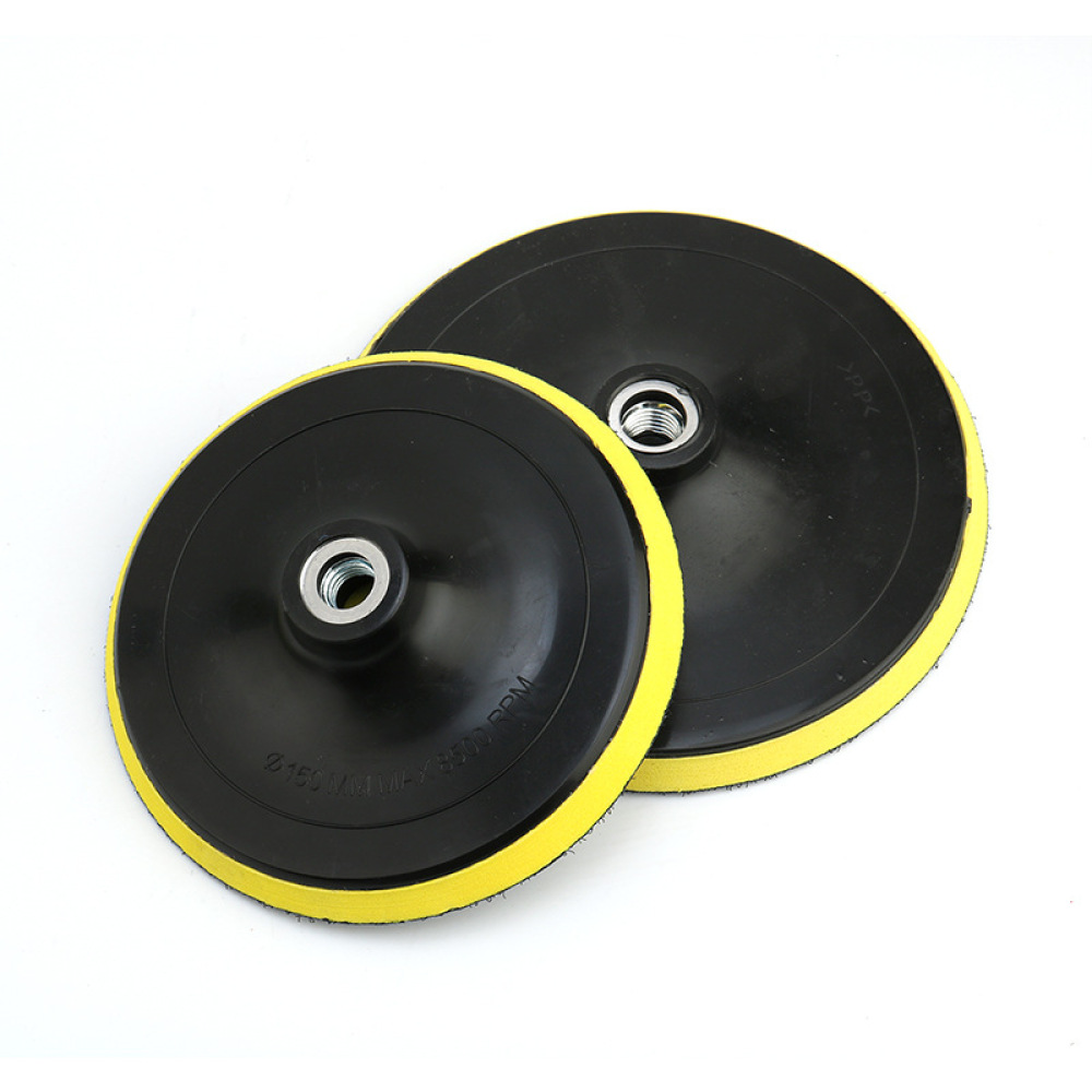 Polish Pad Set Buffer - Sandpaper Backing Plate For Angle Grinder