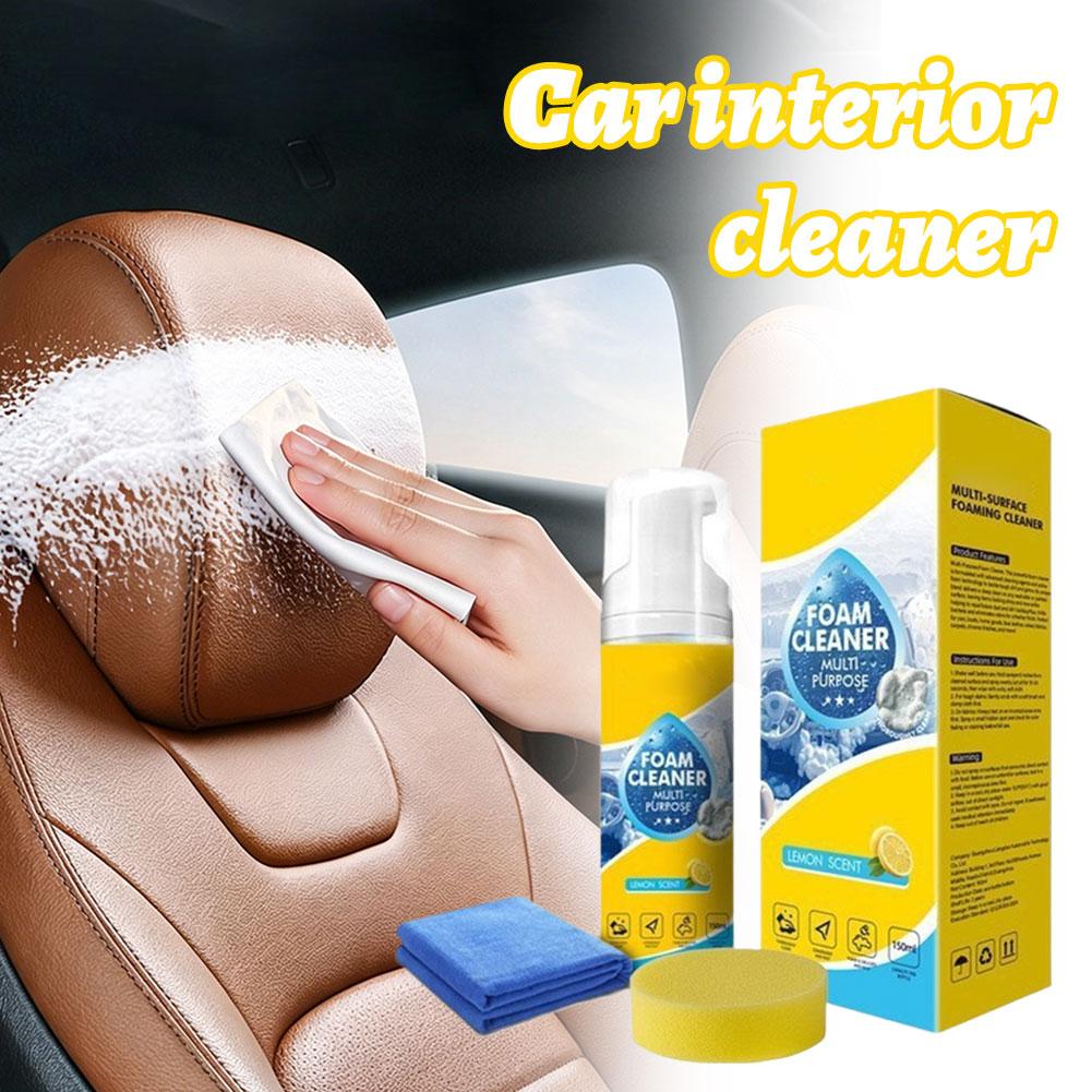 Interior Detailing Kit - Lemon Scent Foam Cleaner For Auto