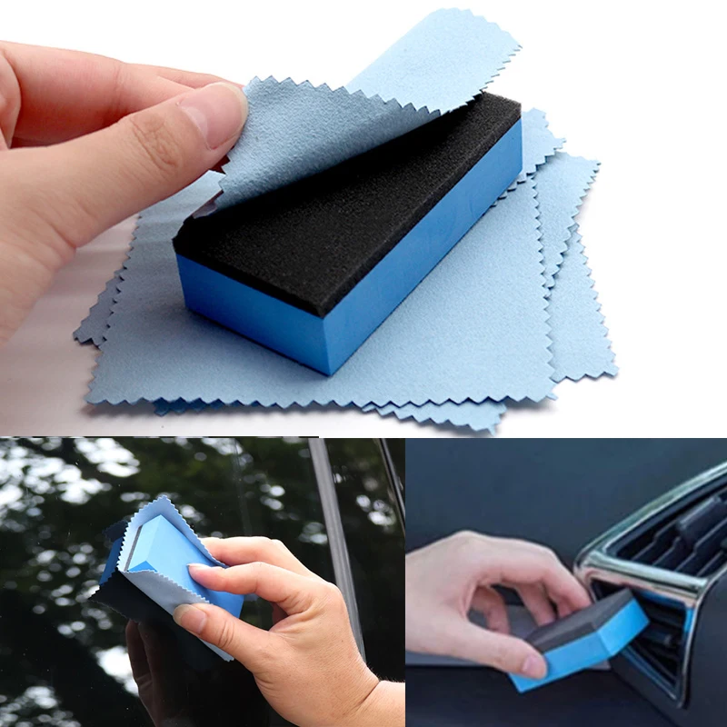 Car Wax Ceramic Coating - Car Ceramic Coating Sponge Applicator Automobile