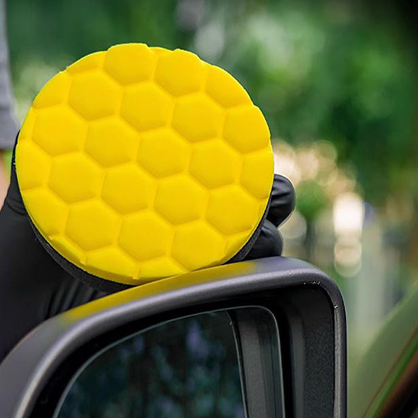 Wax Applicator Pad - Car Wax Polishing Sponge Applicator, Hand