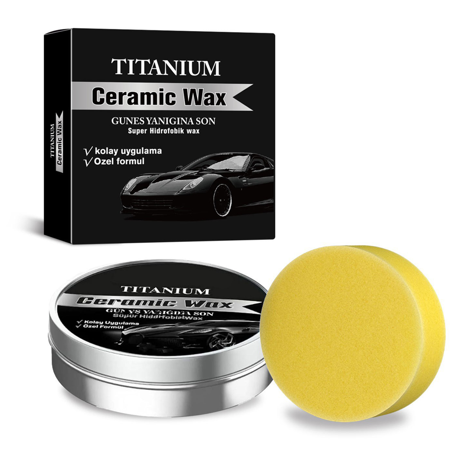 Car Wax Ceramic Coating - 100g Ceramic Wax Cream Ceramic Car