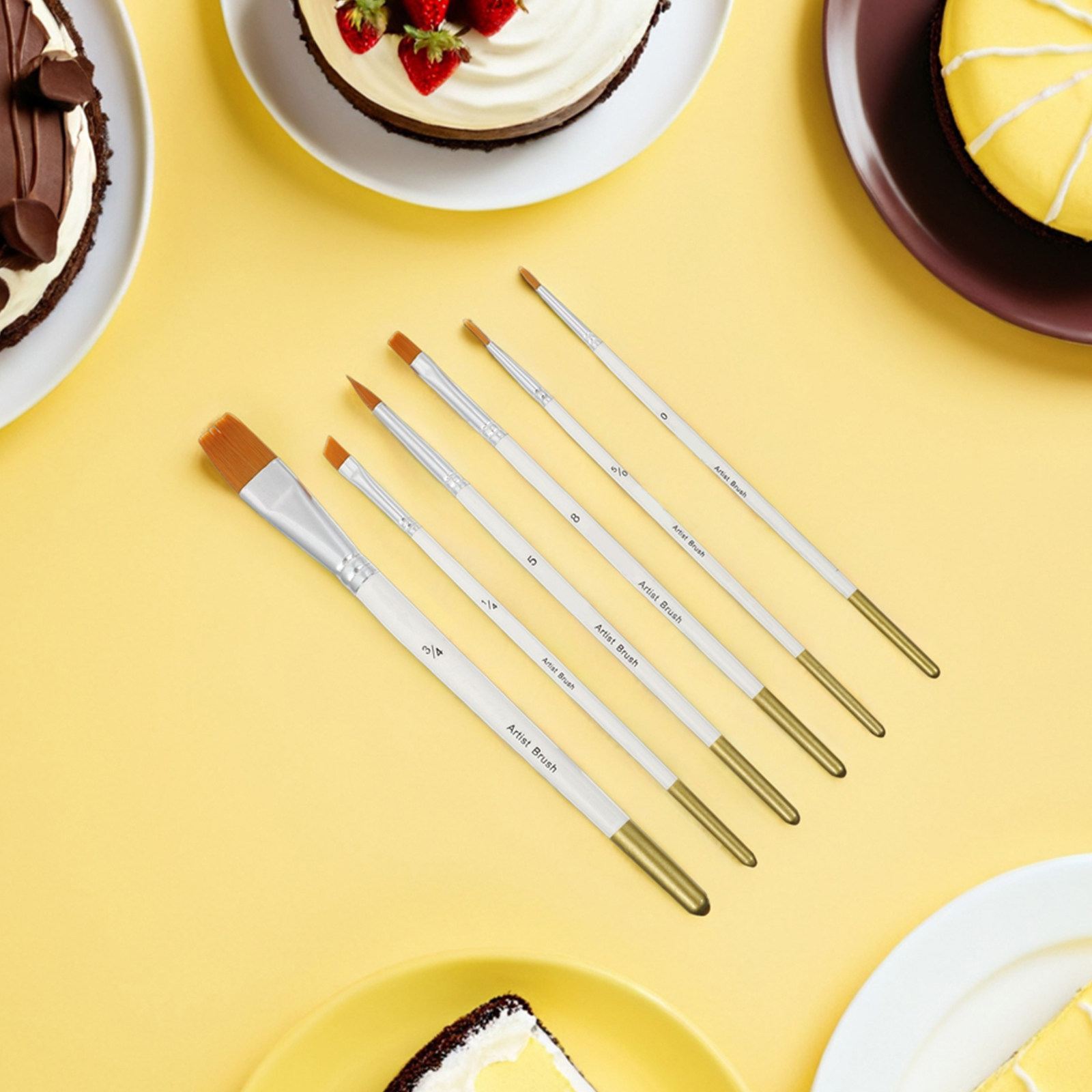 Detailing Brush Set - 12Pcs Cake Detail Brush Set Versatile