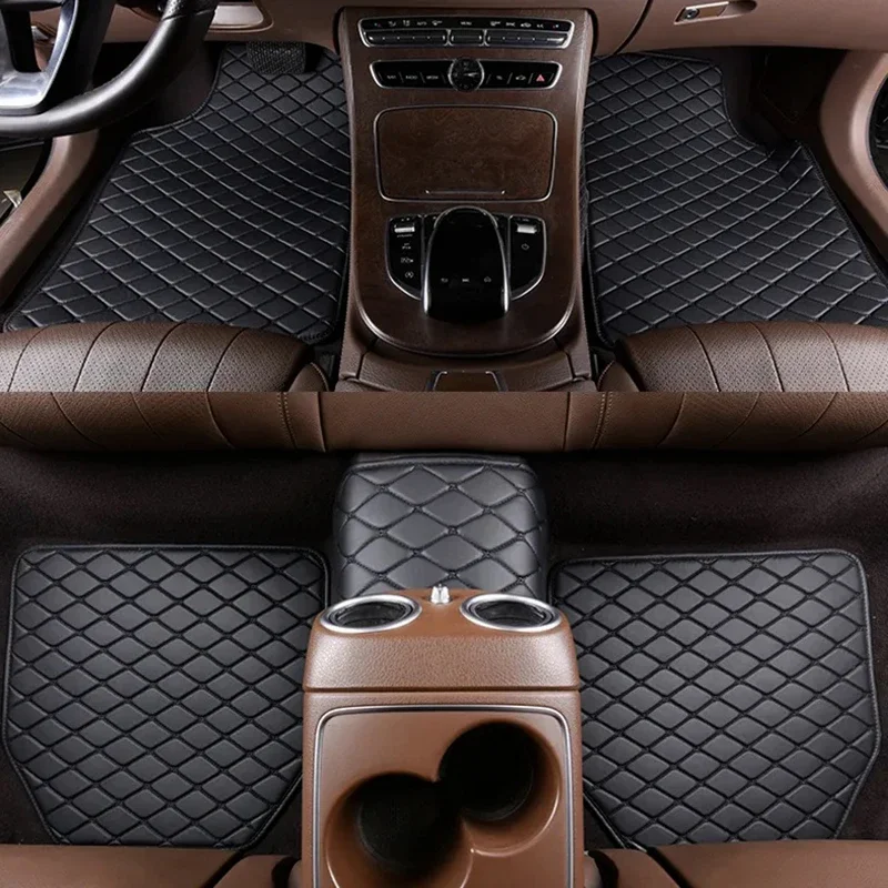 Car Floor Mats 5Pcs PU Leather - огляд і ціна Leather Cleaner Interior