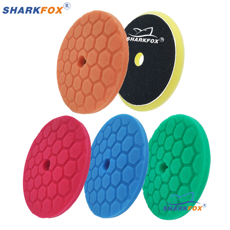 Sharkfox 5 pieces/set 5 Inch(1 - огляд і ціна Polish Pad Set Buffer