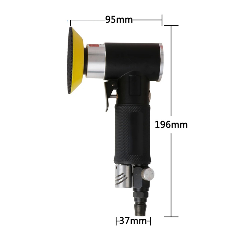 Air Sander Mini Pneumatic Grin - огляд і ціна Polish Pad Set Buffer
