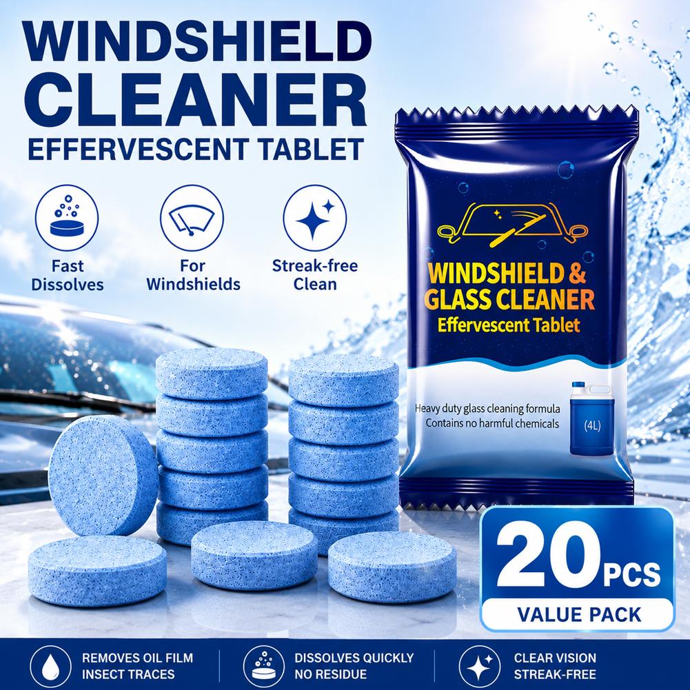 Car Windshield Washer Efferves - огляд і ціна Glass Cleaner Streak
