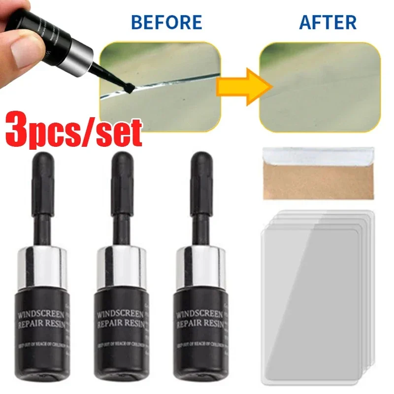 Car Glass Scratch Repair Fluid - огляд і ціна Glass Cleaner Streak