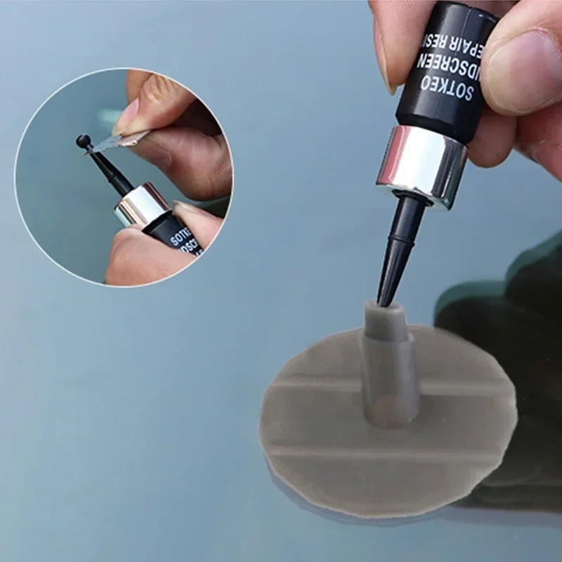 Car Glass Scratch Repair Fluid - огляд і ціна Glass Cleaner Streak