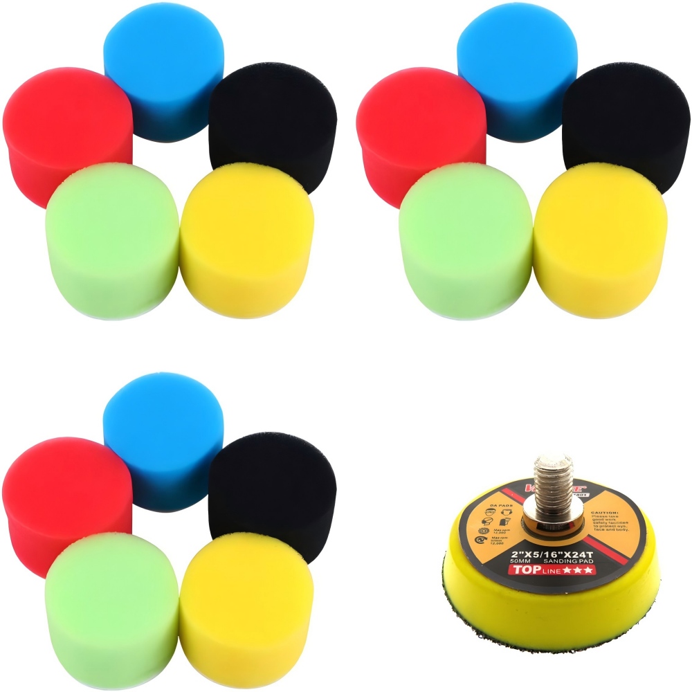 2Inch 50MM Car Doam Polishing  - огляд і ціна Polish Pad Set Buffer