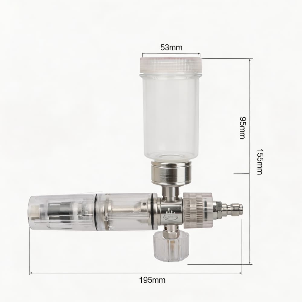 Foam Spray Gun Adjustable 100m - огляд і ціна Pressure Washer Foam Gun