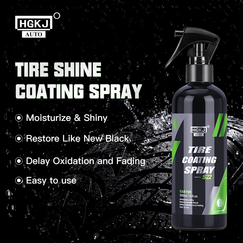 2026 Hot Tyre Gloss Tire Coati - огляд і ціна Tire Shine Spray Sealant
