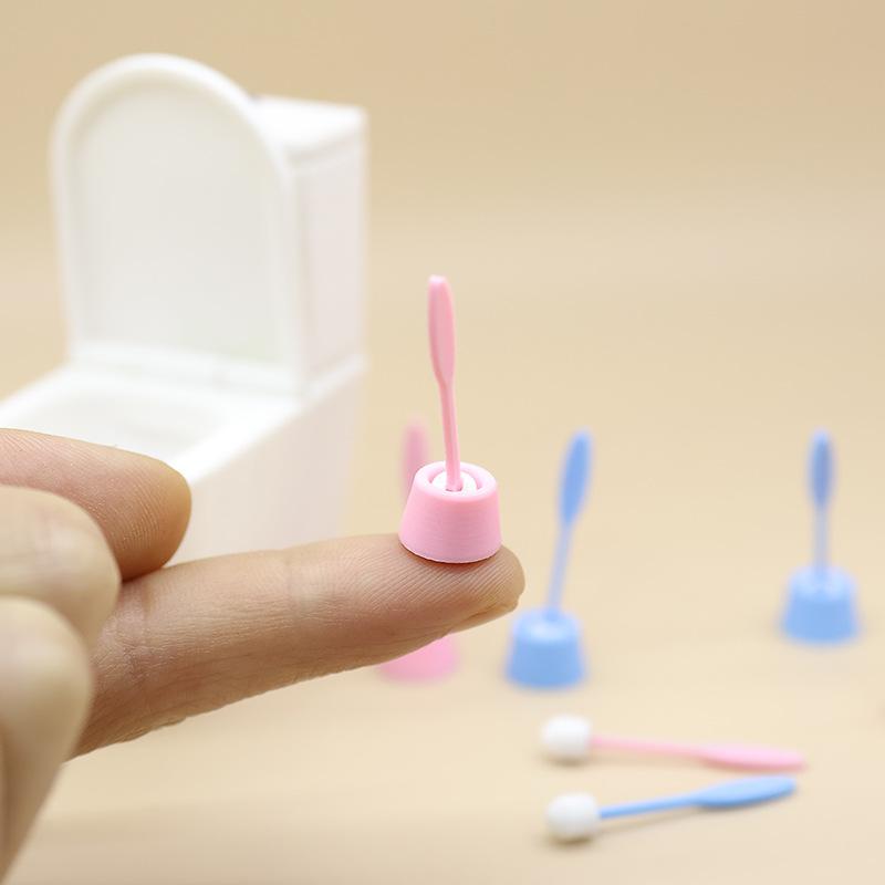 1 Set Mini Simulation Toilet B - огляд і ціна Detailing Brush Set