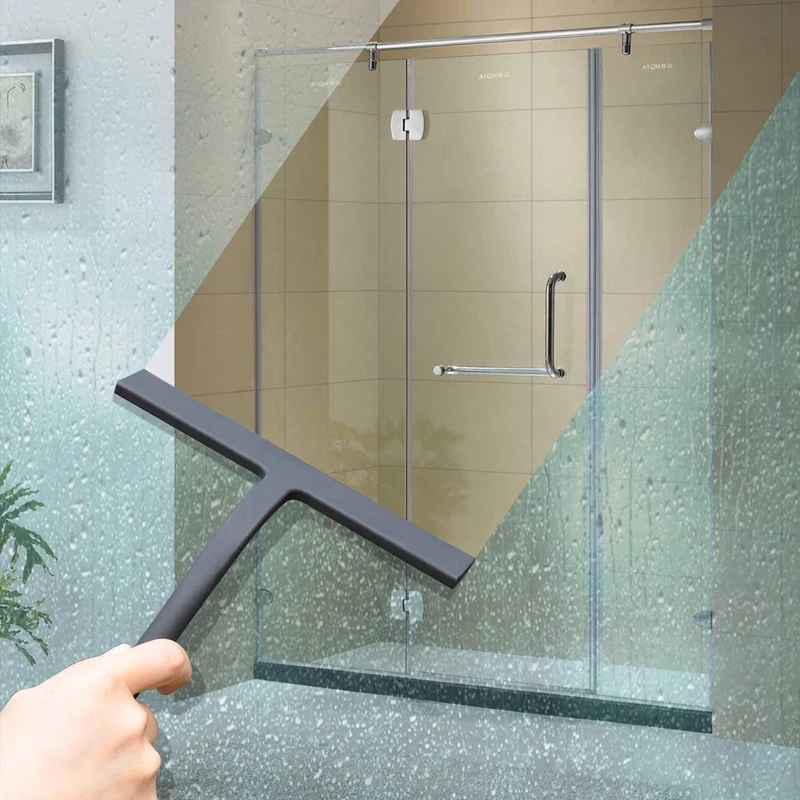 Matte Black Silicone Squeegee  - огляд і ціна Glass Cleaner Streak