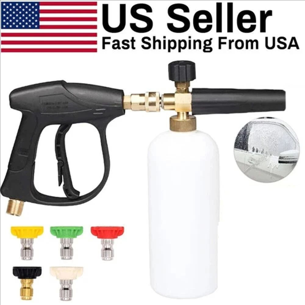 High Pressure Washer Gun+Snow  - огляд і ціна Pressure Washer Foam Gun
