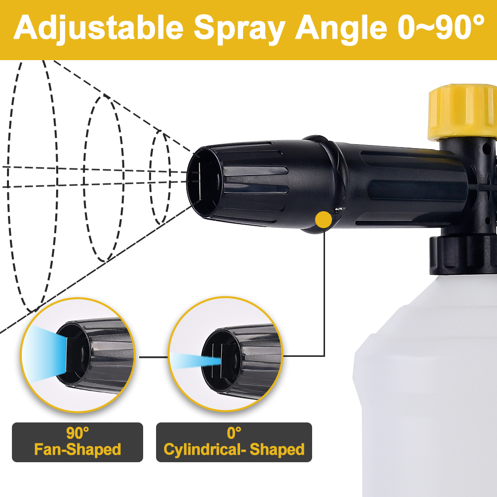 Pressure Washer Snow Foam Lanc - огляд і ціна Pressure Washer Foam Gun