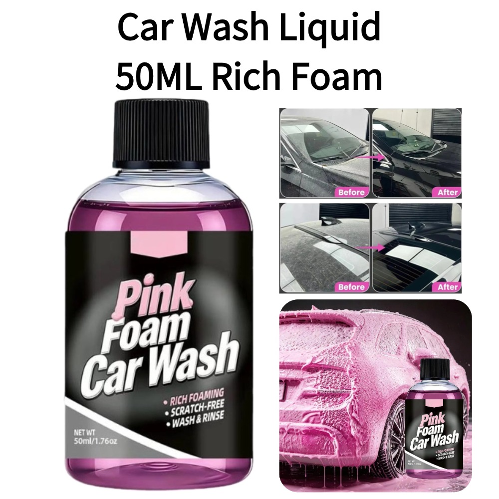 50ml Foam Car Wash Liquid Acti - огляд і ціна Microfiber Towel Detailing