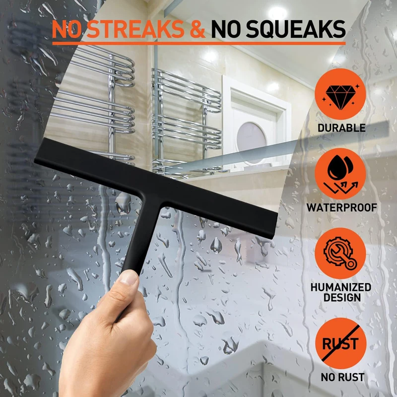Silicone Squeegee Streak Free  - огляд і ціна Glass Cleaner Streak