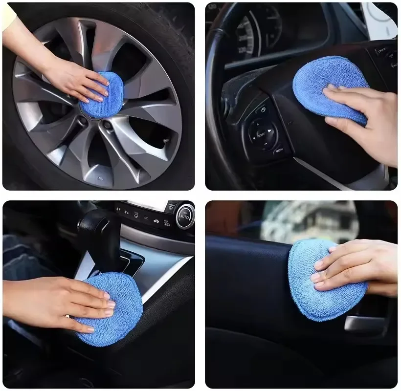 10/1Pcs 5-inches Microfiber Wa - огляд і ціна Interior Detailing Kit