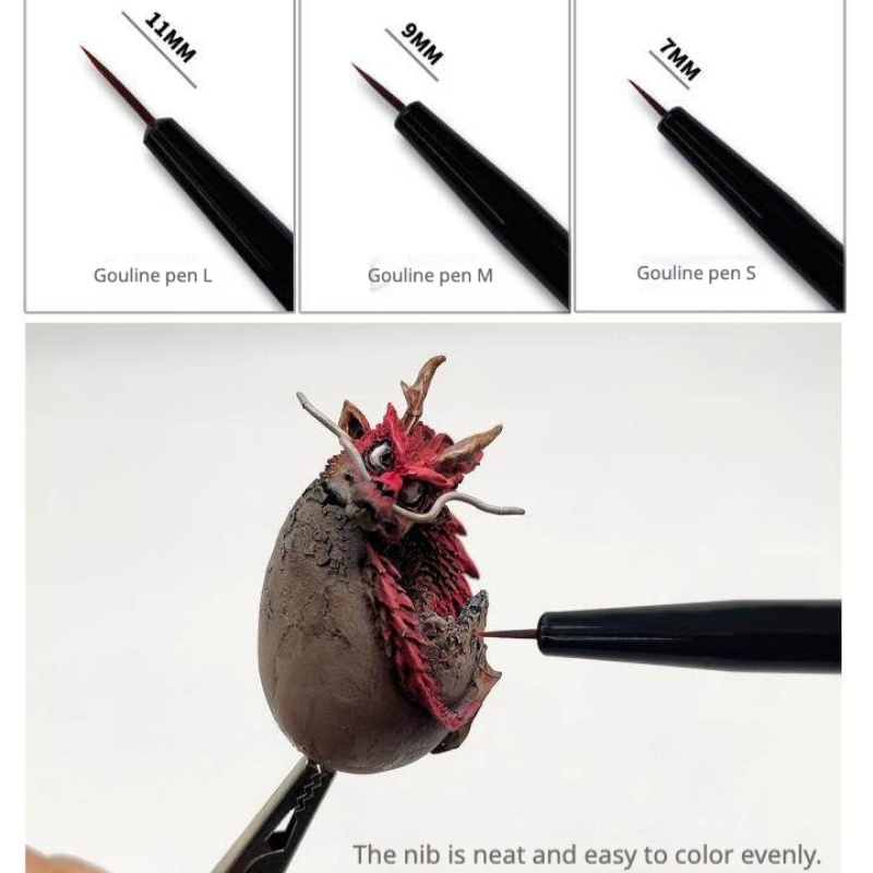 MSWZ MS-063 3-IN-1 Model Hand  - огляд і ціна Detailing Brush Set