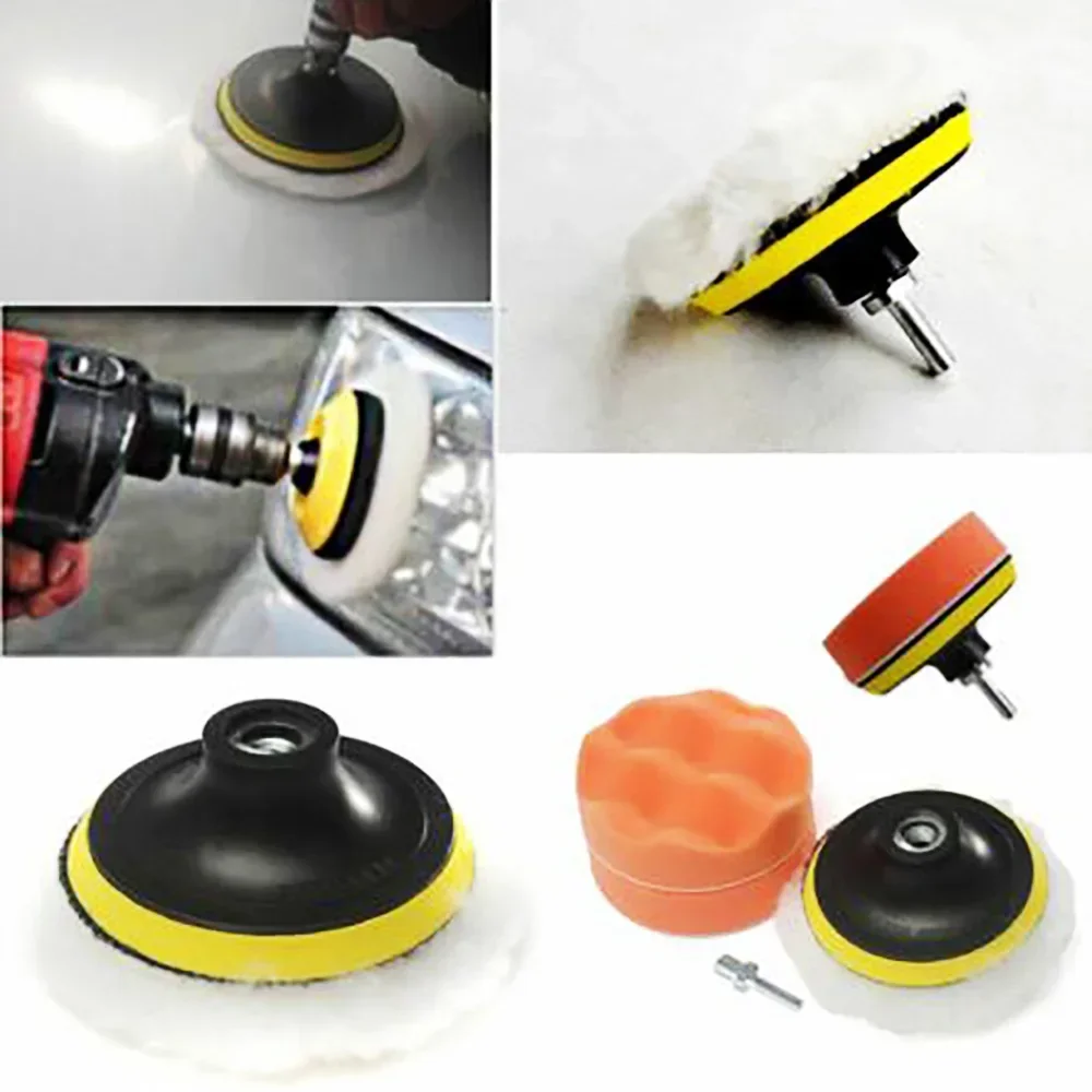 6Pcs Foam Pad Buffer Kit Polis - огляд і ціна Polish Pad Set Buffer