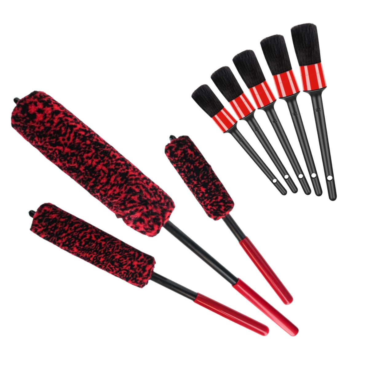Auto Tire Wheel Detailing Brus - огляд і ціна Interior Detailing Kit